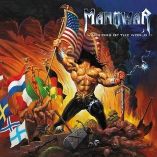 MANOWAR : Warriors Of The World. Album Cover