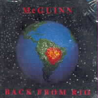 McGuinn, Roger : Back From Rio. Album Cover