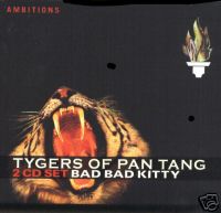 Tygers Of Pan Tang : Bad Bad Kitty. Album Cover
