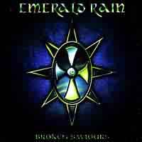 EMERALD RAIN : Broken Saviours. Album Cover