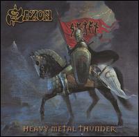 Saxon : Heavy Metal Thunder. Album Cover