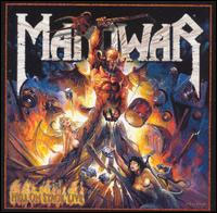 Manowar : Hell On Stage Live. Album Cover