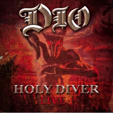 Dio : Holy diver LIVE. Album Cover