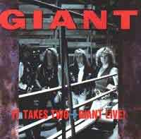 Giant : It Takes Two og Giant Live (Jap). Album Cover