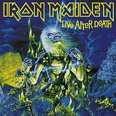 Iron Maiden : Live After Death. Album Cover