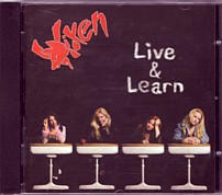 Vixen : Live & Learn. Album Cover