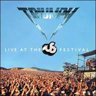 Triumph : Live At The US Festival 1983. Album Cover