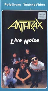 Anthrax : Live noize. Album Cover