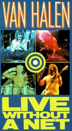 Van Halen : Live without a net DVD. Album Cover