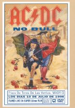 AC/DC : No Bull ( Live in Madrid) DVD. Album Cover