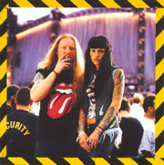 Rolling Stones : No Security  (Live). Album Cover