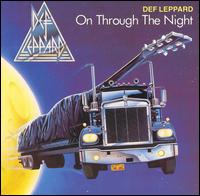 DEF LEPPARD : On Through The Night. Album Cover