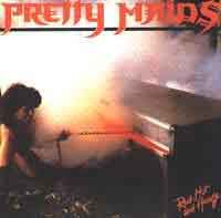 PRETTY MAIDS : Red, Hot & Heavy. Album Cover