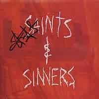 SAINTS AND SINNERS : Saints And Sinners. Album Cover