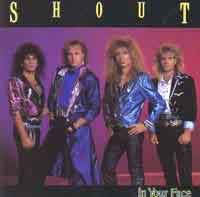 Shout : In Your Face. Album Cover