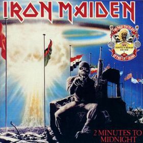 Iron Maiden : 2 Minutes To Midnight / Aces High. Album Cover