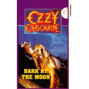 Osbourne, Ozzy : Bark at the moon concert. Album Cover