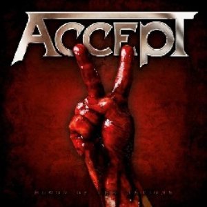 Accept : Blood Of The Nations. Album Cover