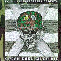 S.O.D. : Speak English Or Die. Album Cover