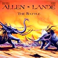 Allen - Lande : The Battle. Album Cover