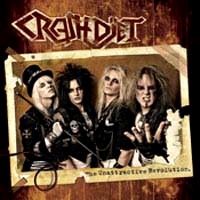 Crashdiet : The Unattractive Revolution. Album Cover