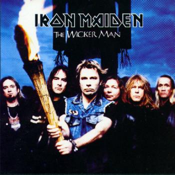 Iron Maiden : The Wicker Man(single). Album Cover