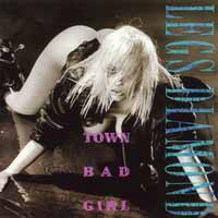 LEGS DIAMOND : Town Bad Girl. Album Cover