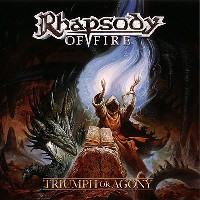 Rhapsody : Triumph Or Agony. Album Cover