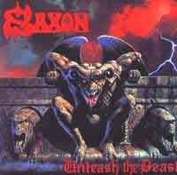 SAXON : Unleash The Beast. Album Cover