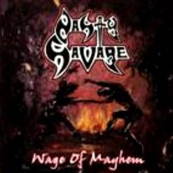 Nasty Savage : Wage Of Mayhem  (EP). Album Cover