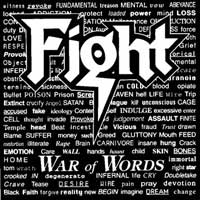 Fight : War Of Words. Album Cover