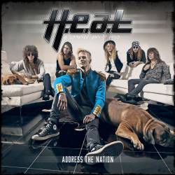 H.e.a.t. : Address The Nation. Album Cover