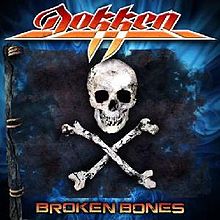 Dokken : Broken  Bones. Album Cover