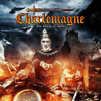 Lee, Christopher : Charlemagne - The Omens of Death. Album Cover