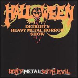 Halloween : Don't Metal With Evil. Album Cover