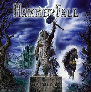 Hammerfall : (r)Evolution. Album Cover