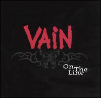 Vain : On the Line. Album Cover