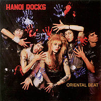 Hanoi Rocks : Oriental Beat. Album Cover