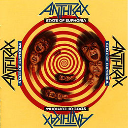 Anthrax : State Of Euphoria. Album Cover
