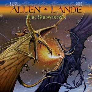 Allen - Lande : The Showdown. Album Cover