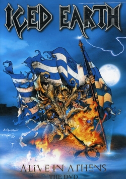 Iced Earth : Alive in Athens - The DVD. Album Cover