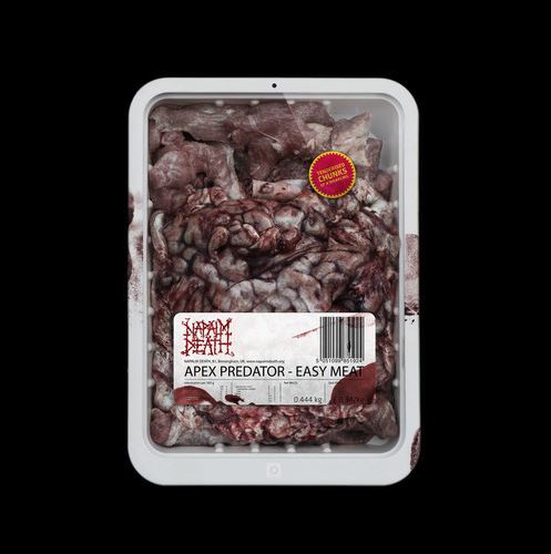 Napalm Death : Apex Predator - Easy Meat. Album Cover