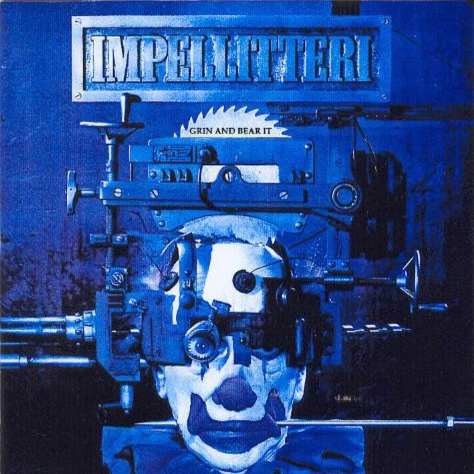 Impellitteri : Grin & Bear It. Album Cover