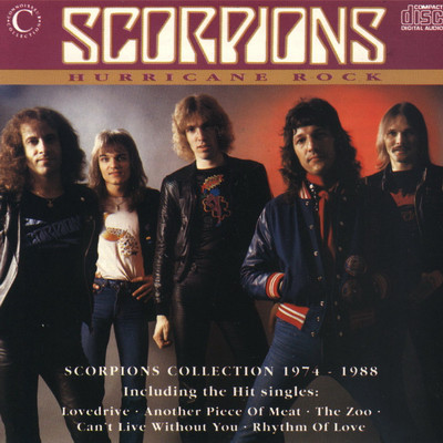 Scorpions : Hurricane Rock . Album Cover