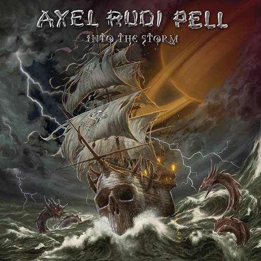 Pell, Axel Rudi : Into The Storm . Album Cover