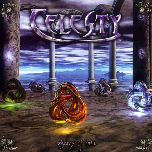 Celesty : Legacy Of  Hate. Album Cover