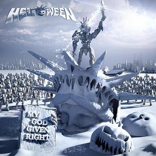Helloween : My God - Given Right. Album Cover