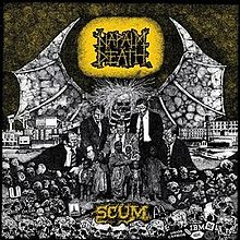Napalm Death : Scum. Album Cover