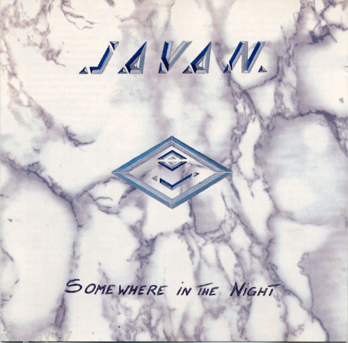 Javan  : Somewhere In The Night. Album Cover