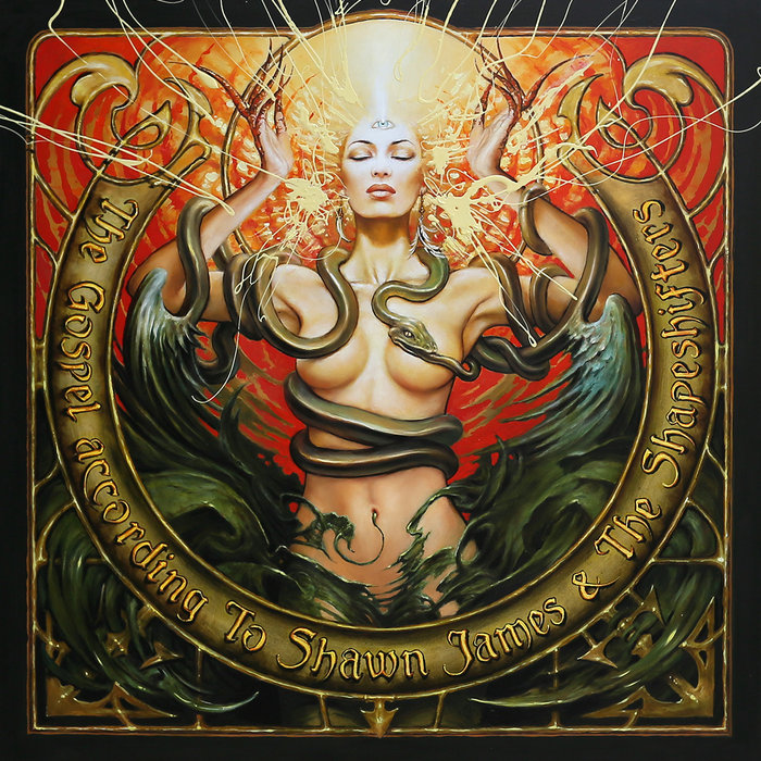 James, Shawn : The Gospel According to Shawn James & The Shapeshifters. Album Cover